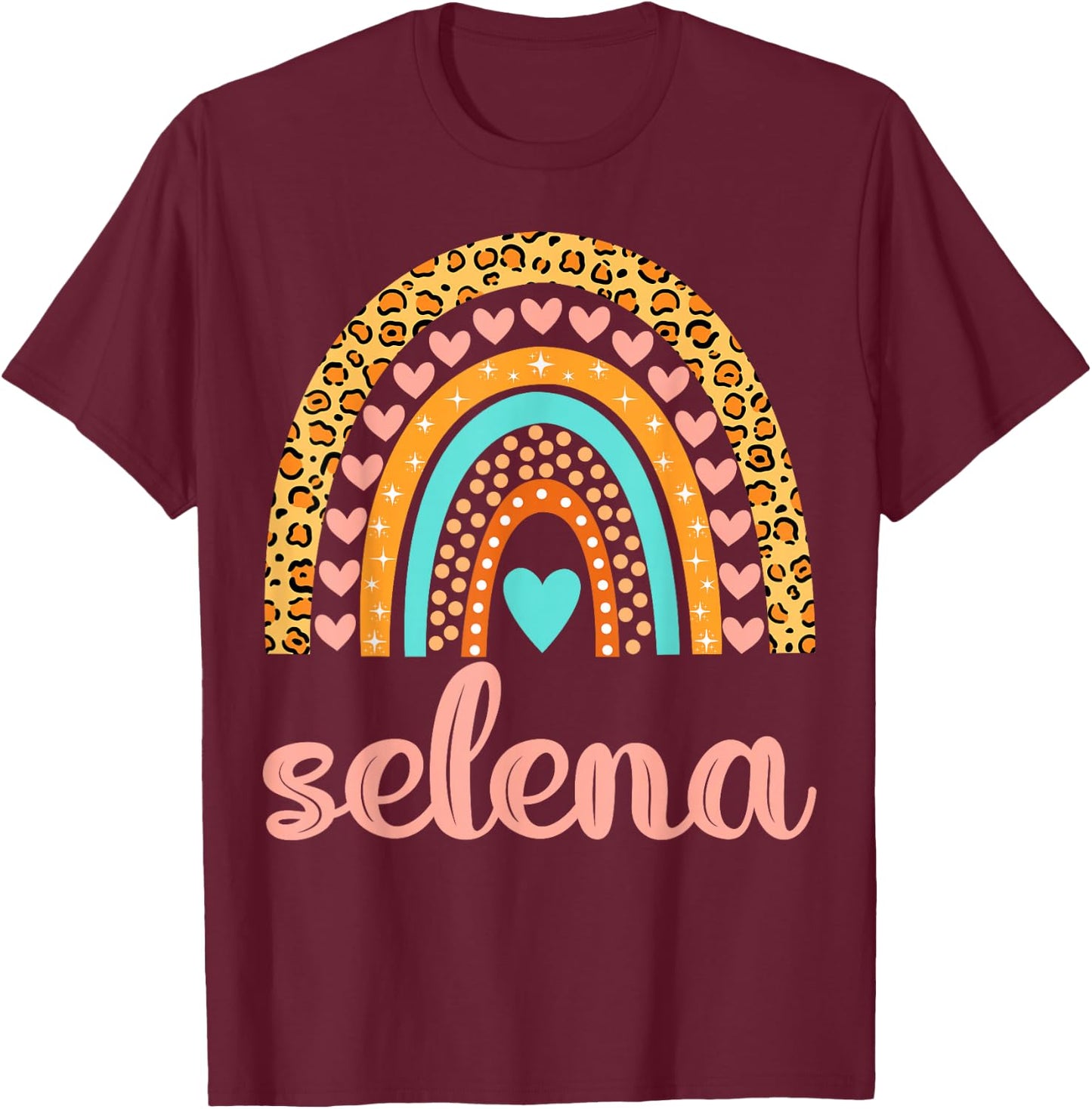 Selena Selena Name Birthday Shirt Gift T-Shirt - T-Shirt | Maroon