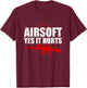 Funny Airsoft Art Women Paintball Combat Sport T-Shirt - T-Shirt | Maroon