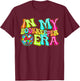 Disco Groovy In My Bookkeeper Era T-Shirt - T-Shirt | Maroon