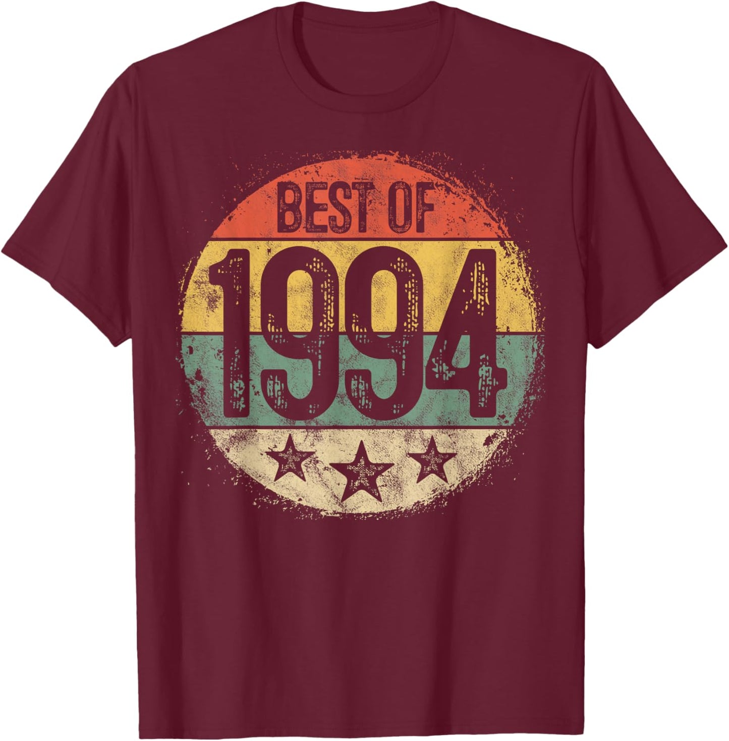 Best Of 1994 31st Birthday Gifts Women 31 Year Old T-Shirt - T-Shirt | Maroon