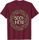 Book Nerd T Shirt - Comic Book Lover T Shirts Women T-Shirt - T-Shirt | Maroon