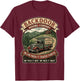 Funny Vintage Moving Company Inappropriate Adult Humor Gag T-Shirt - T-Shirt | Maroon