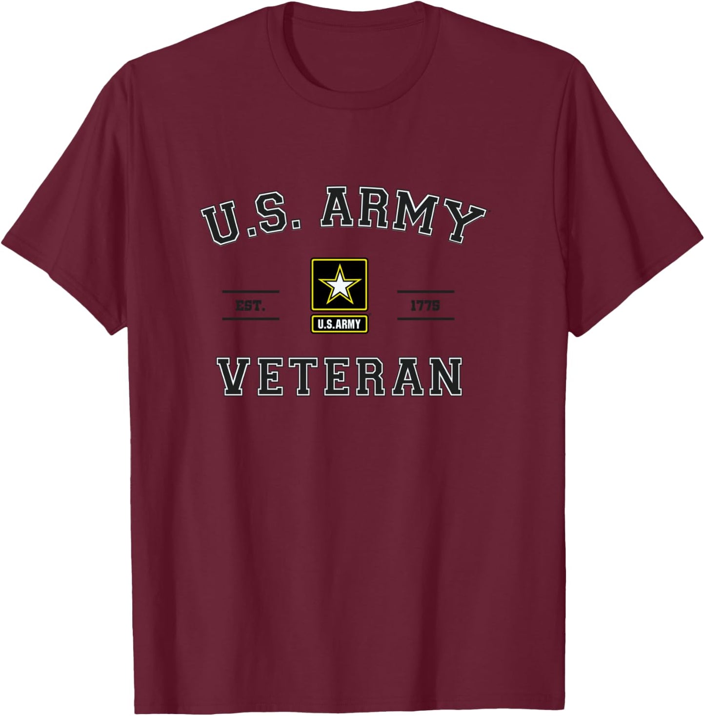 U.S. Army Veteran T-Shirt - T-Shirt | Maroon