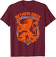 The Netherlands Holland-Hollands Amsterdams T-Shirt - T-Shirt | Maroon