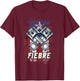 Puerto Rico Racing Flag Fiebre Race car Camisa Para Hombre T-Shirt - T-Shirt | Maroon