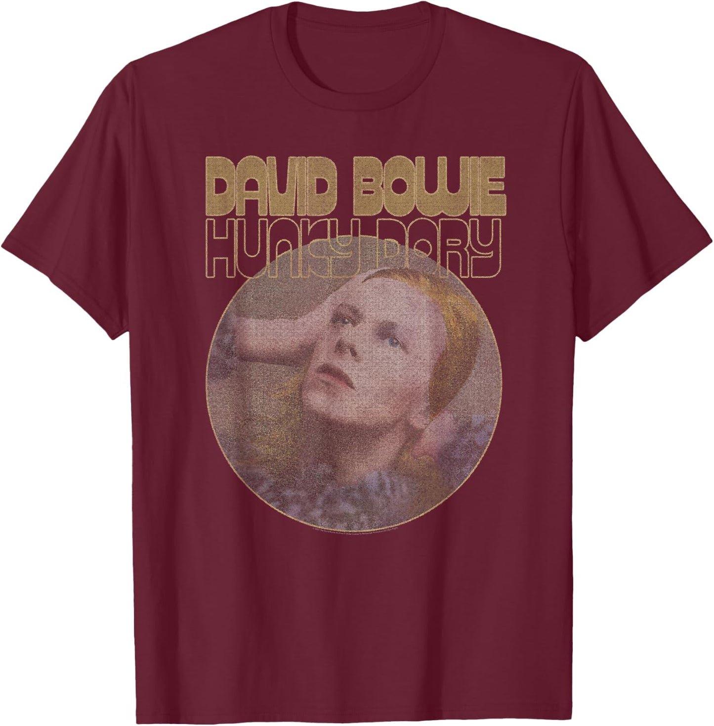 David Bowie - Life On Mars? T-Shirt - T-Shirt | Maroon