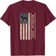 Beagle Dad Dog American Flag Fathers Day Gifts Men T-Shirt - T-Shirt | Maroon