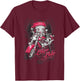 Betty Boop Biker Babe T-Shirt - T-Shirt | Maroon