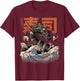 Great Sushi Dragon Japanese Food Kawaii Dragon Anime T-Shirt - T-Shirt | Maroon