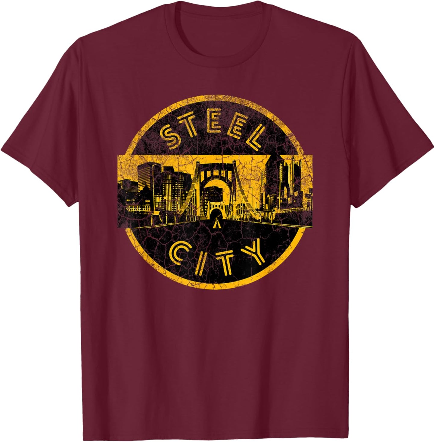 Pittsburgh T-Shirt - T-Shirt | Maroon