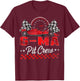 Race Car Birthday Party Racing Family G-Ma Pit Crew T-Shirt - T-Shirt | Maroon