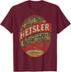 Heisler Gold Ale Beer 1995 T-Shirt - T-Shirt | Maroon