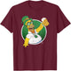 The Simpsons St. Patrick's Day Homer Lucky Beer Celebrations T-Shirt - T-Shirt | Maroon