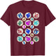 Bacteria Biology Laboratory Microbiologist Science Bacteria T-Shirt - T-Shirt | Maroon