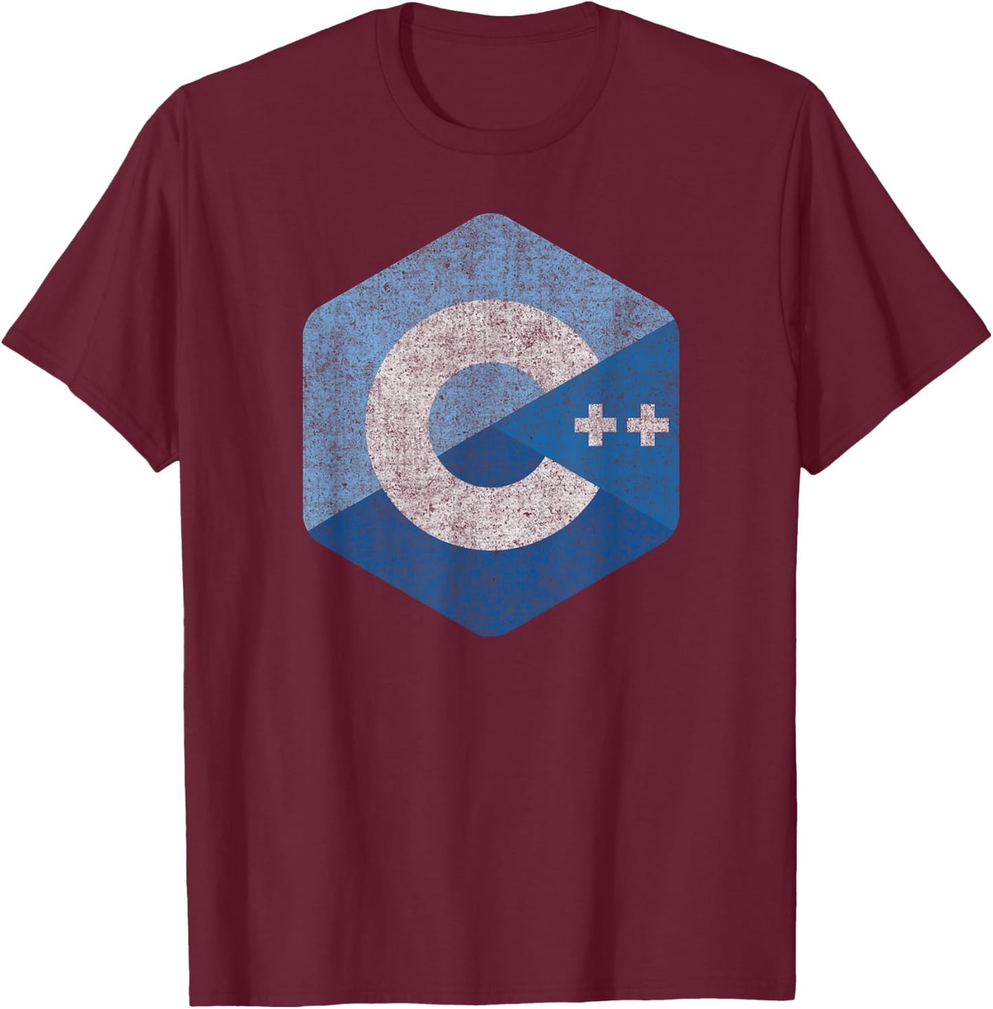 C++ Programming Language for Software Programmers Developers T-Shirt - T-Shirt | Maroon