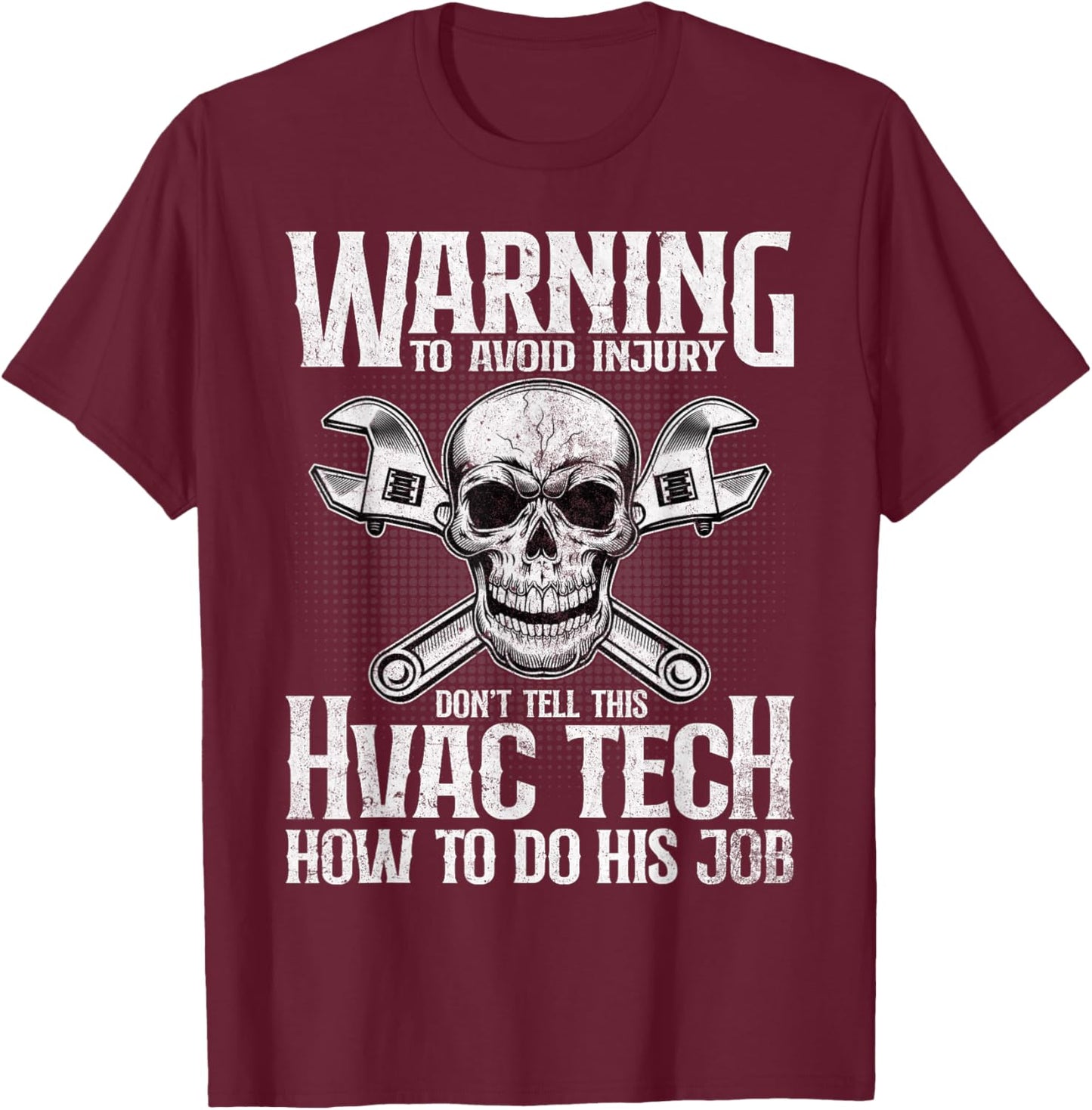 HVAC Technician Funny Cool Tech Novelty Gifts Men T-Shirt - T-Shirt | Maroon