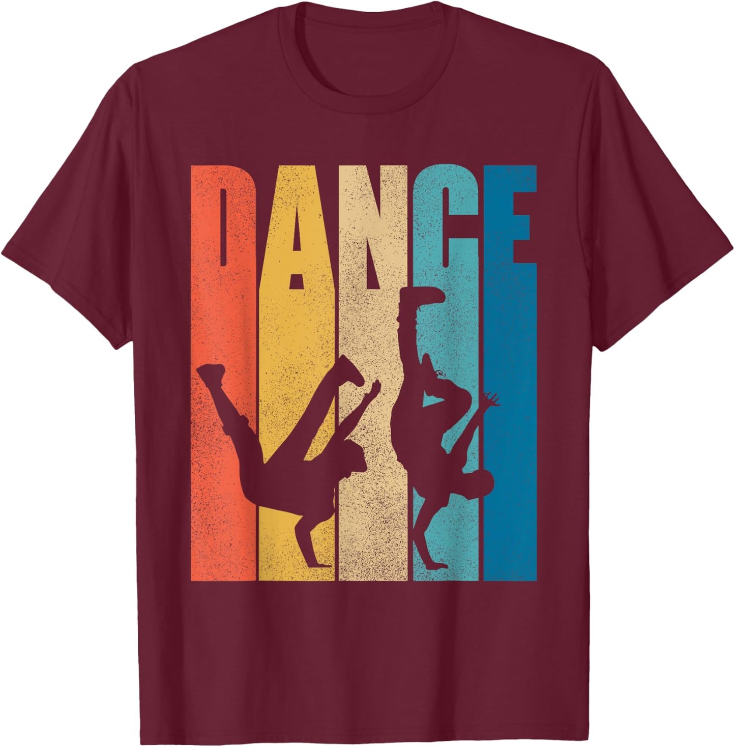 Dance Hip Hop Dancing Hiphop Dancer Breakdance Breakdancing T-Shirt - T-Shirt | Maroon