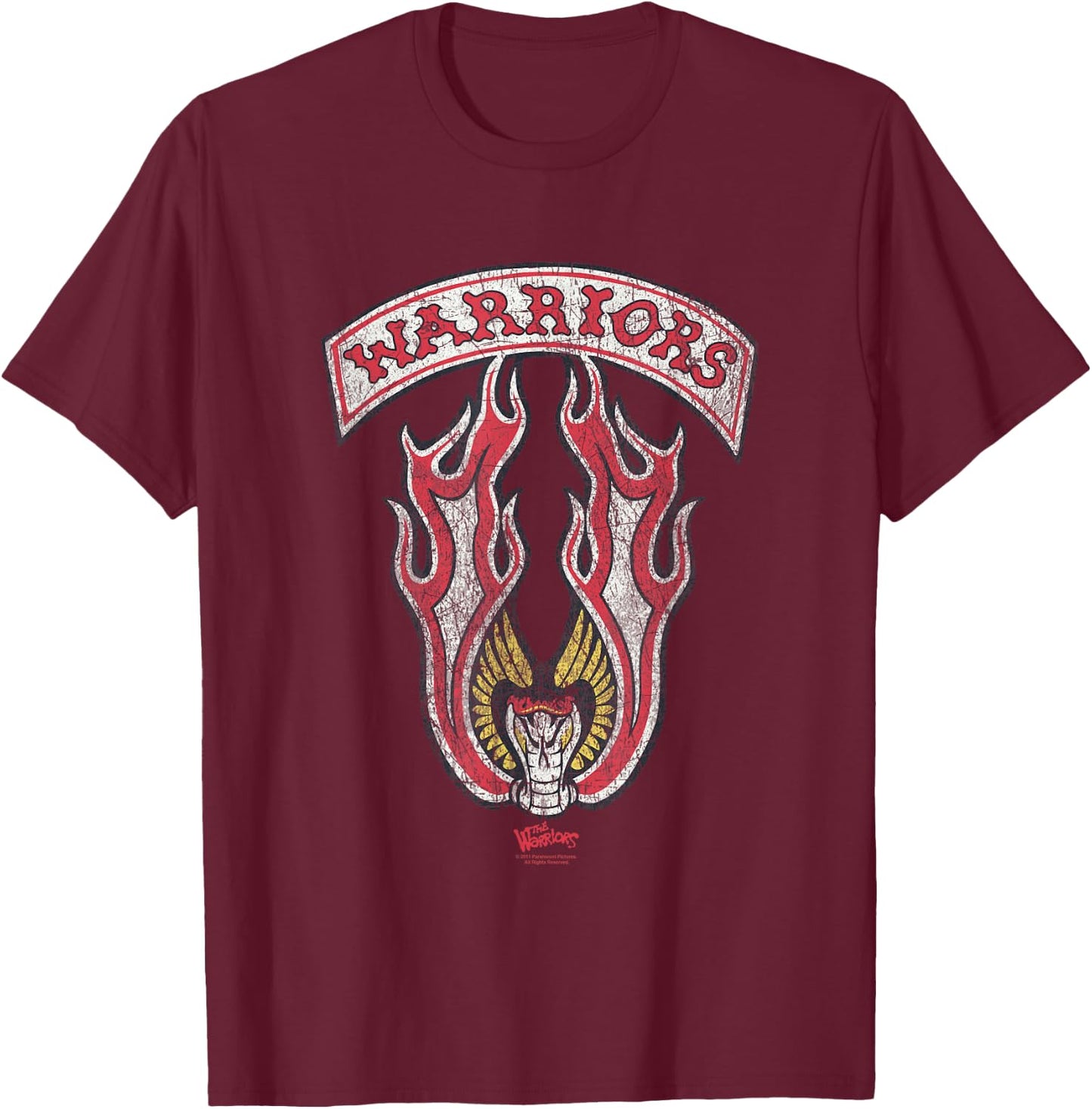 Warriors Emblem T-Shirt - T-Shirt | Maroon