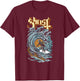 Ghost - Evil Surfer T-Shirt - T-Shirt | Maroon