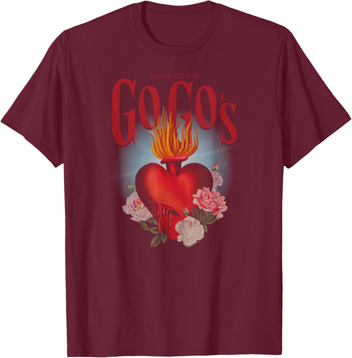 The Go-Go's - Unforgiven T-Shirt - T-Shirt | Maroon