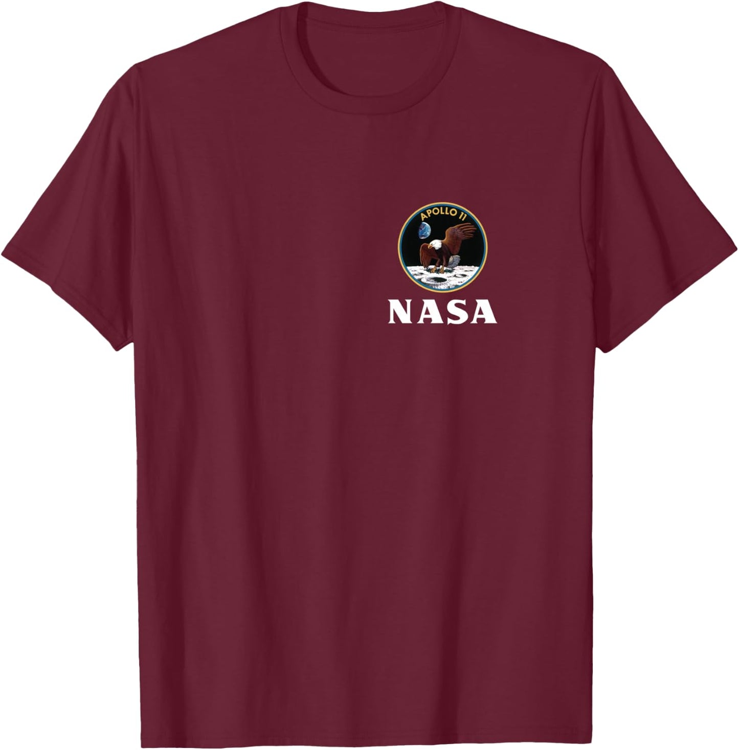 Apollo 11 NASA T-Shirt - T-Shirt | Maroon