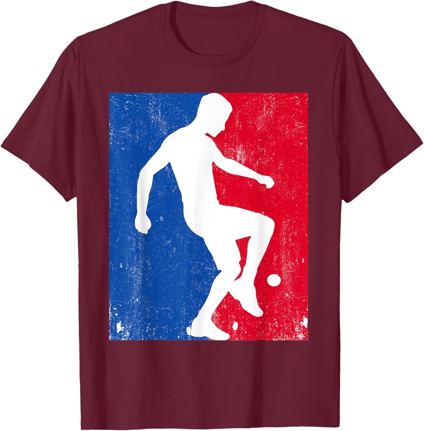 Footbag Hacky Sack Cool Juggling Hippie Stoner Gift T-Shirt - T-Shirt | Maroon