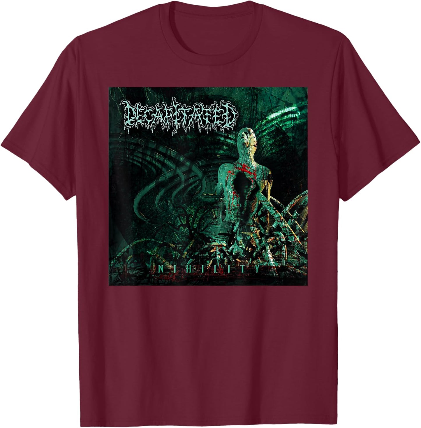 Decapitated T-Shirt - T-Shirt | Maroon