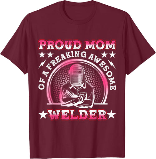 Proud Welder Mom Cute Welding Mother's Day