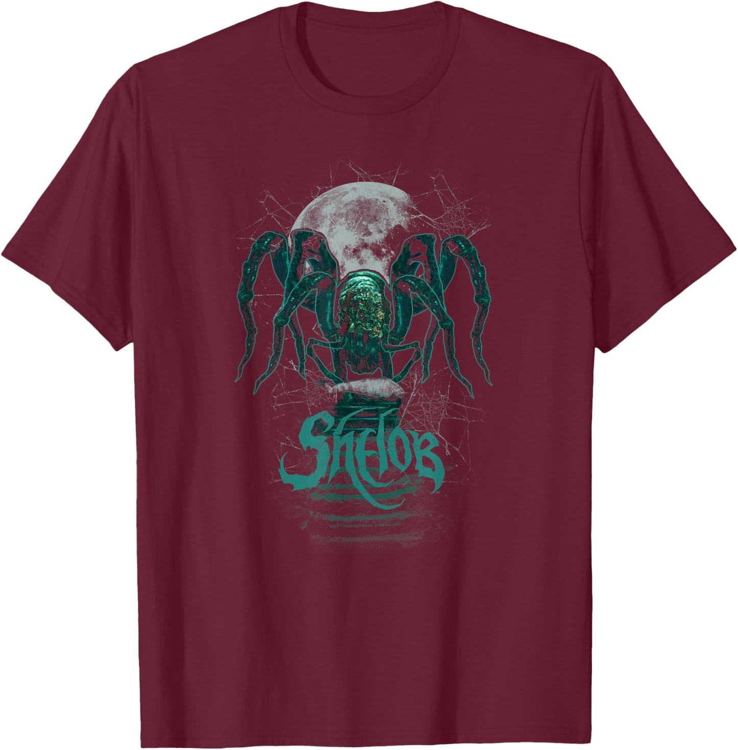 Lord of the Rings Shelob T-Shirt - T-Shirt | Maroon