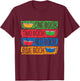 Book Lover Reading Book-Worm Bibliophiles Nerds Librarians T-Shirt - T-Shirt | Maroon