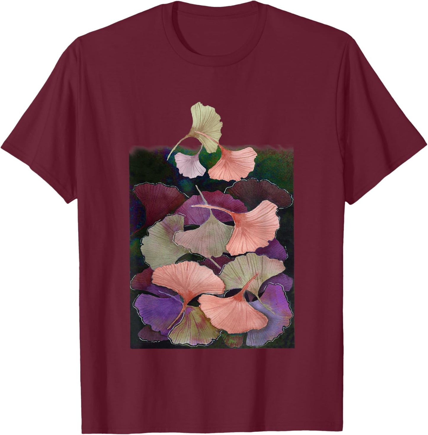 Ginkgo biloba festival T-Shirt - T-Shirt | Maroon