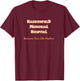 Haddonfield Memorial Hospital Halloween-Inspired L/S T-Shirt - T-Shirt | Maroon