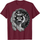 Yule Cat - Jolakotturinn - Icelandic Christmas Cat T-Shirt - T-Shirt | Maroon