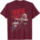 Billy Idol - Charmed Life T-Shirt - T-Shirt | Maroon