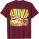 Retro Mount Rushmore Souvenir shirt vintage 80's t Gift T-Shirt - T-Shirt | Maroon
