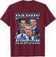 Daddy Newsom for President 2028 Bootleg California Support T-Shirt - T-Shirt | Maroon