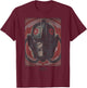 Star Wars Andor Imperial Pilot Helmet Badge T-Shirt - T-Shirt | Maroon