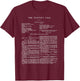 The Winter's Tale William Shakespeare First Page T-Shirt - T-Shirt | Maroon