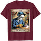 Welder Welding Funny Welding Tarot Card The Welder T-Shirt - T-Shirt | Maroon