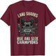 Land Sharks Hide And Seek Champions T-Shirt - T-Shirt | Maroon
