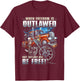 When Freedom Is Outlawed Only Outlaws Will Be Free T-Shirt - T-Shirt | Maroon