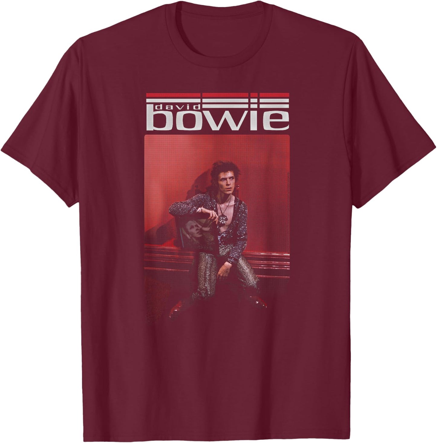 David Bowie - Modern Love T-Shirt - T-Shirt | Maroon