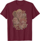 Trailer Park Boys Vintage Distressed Illustration TV Show T-Shirt - T-Shirt | Maroon