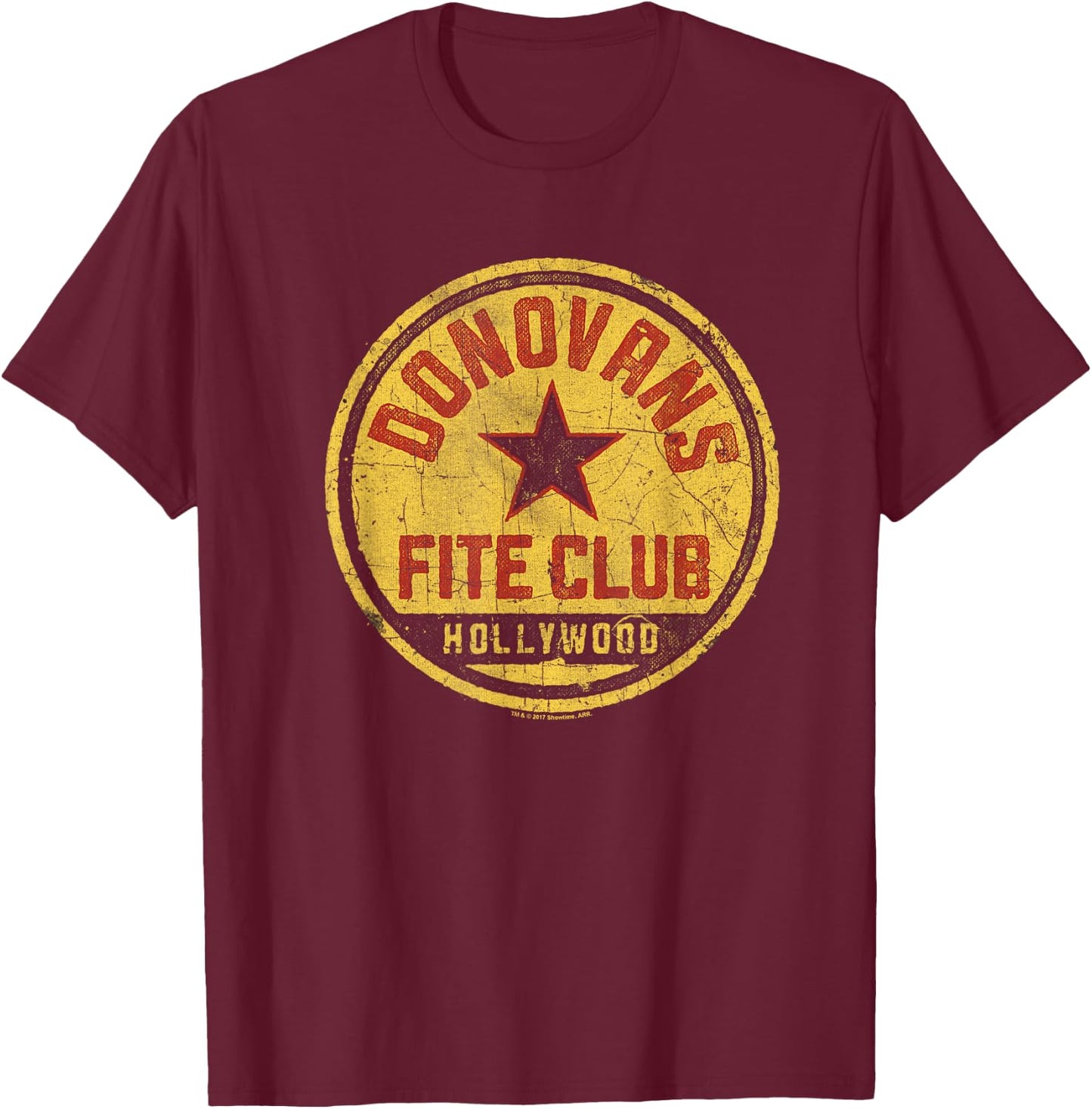 Ray Donovan Fite Club T-Shirt - T-Shirt | Maroon