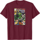 Marvel Fantastic Four Comic Cover T-Shirt - T-Shirt | Maroon