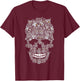 Happy Halloween Skeleton Cat Bones Kitty Trick Or Treat T-Shirt - T-Shirt | Maroon