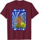 Yemaya: Mother of The Children of The Sea (Goddess) T-Shirt - T-Shirt | Maroon