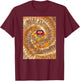 Disney - The Muppets Animal Tie Dye T-Shirt - T-Shirt | Maroon