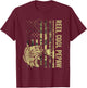 Reel Cool Pepaw Camouflage American Flag Fathers Day Men T-Shirt - T-Shirt | Maroon