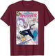 Marvel Spider-Gwen New In Town Comic Book Cover T-Shirt - T-Shirt | Maroon